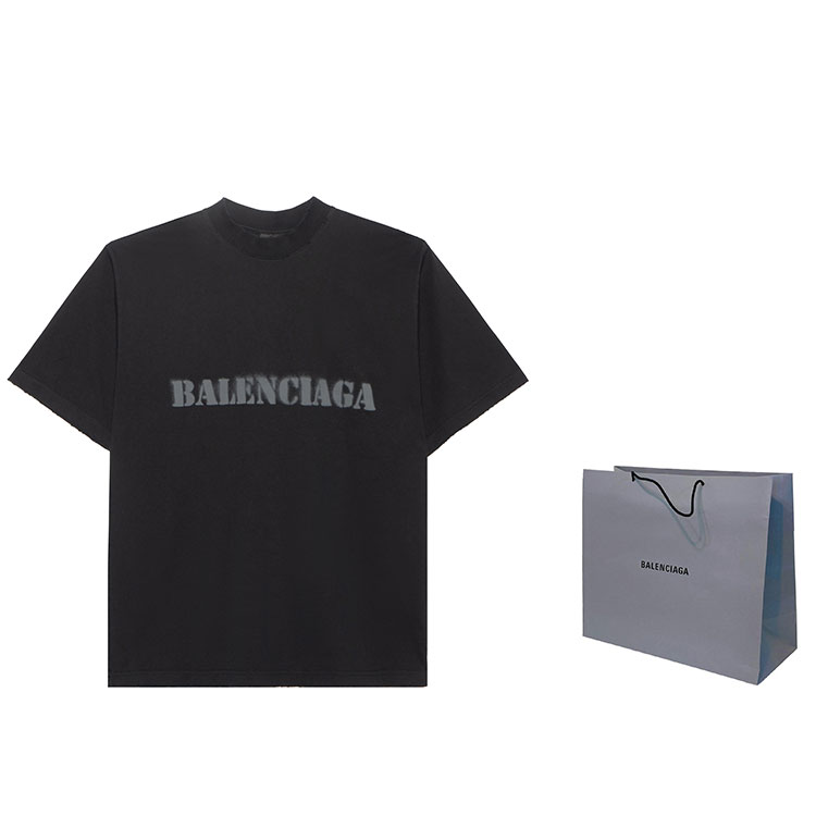 Футболка Balenciaga SS24 T-Shirt Black 764235tqva31750 — купить