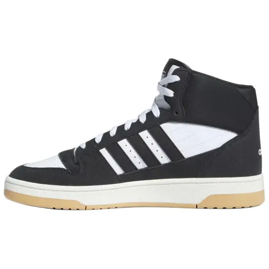 Adidas Sportswear Skateboard Shoes Unisex Mid-Top Black White