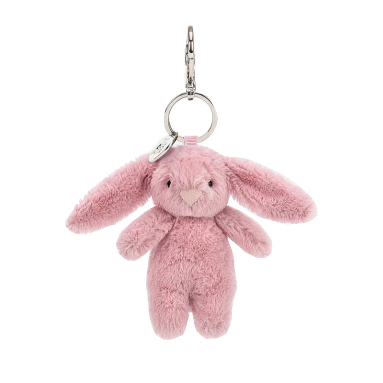 JELLYCAT Shy rabbit, fuchsia doll, plush pendant