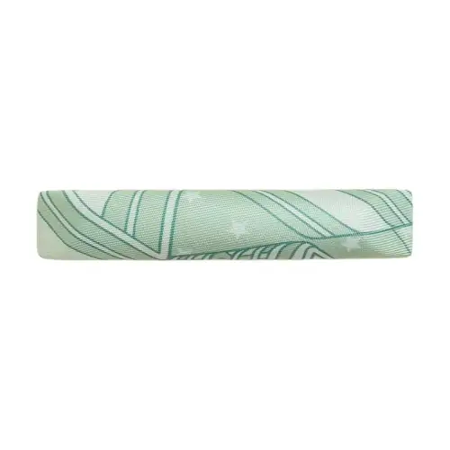 HERMES Silk Hair Clips Unisex Aqua Green