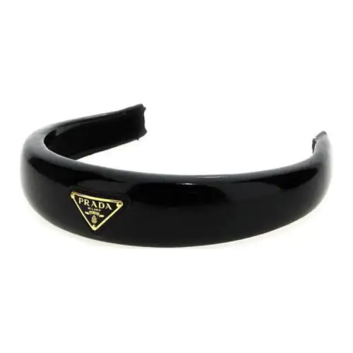PRADA Headbands Women's Black