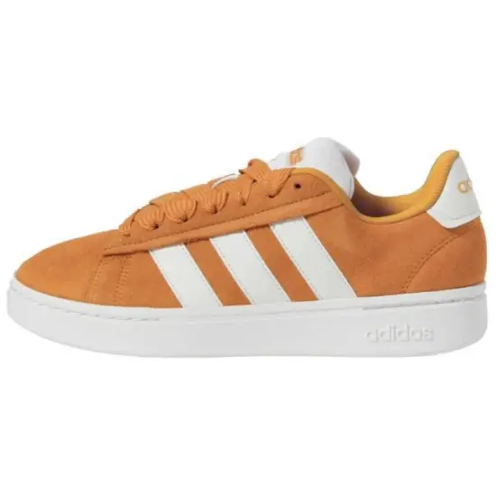 Adidas GRAND COURT ALPHA Skateboard Shoes Men Low-Top Yellow
