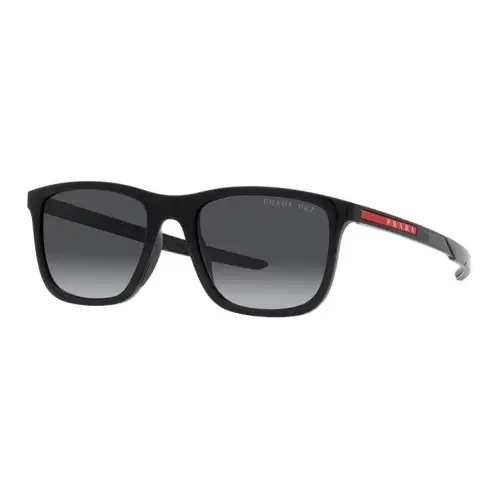 PRADA Nylon Propionate Square Sunglasses Men's Multicolor
