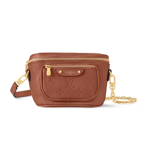 LOUIS VUITTON Mini Bumbag Cognac