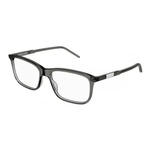 GUCCI Rectangular Eyeglass Frames Men's Black