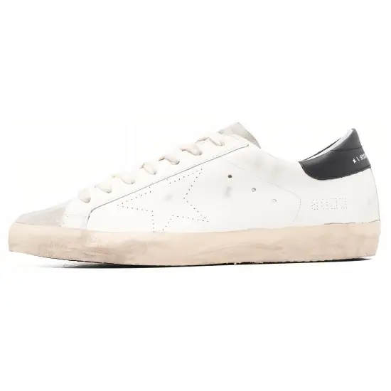 Golden Goose Super-Star White Ice Black Women's