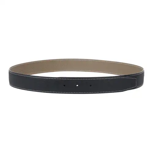 HERMES Leather Belts Men's Multicolor 3.2cm