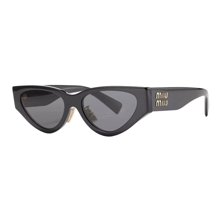 MIU MIU Plate Frame Injection Molded Metal Cat Eye Sunglasses Women's Multicolor
