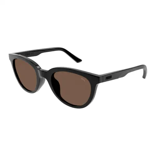 PUMA Recycled Acetate Oval Sunglasses Kids' Black