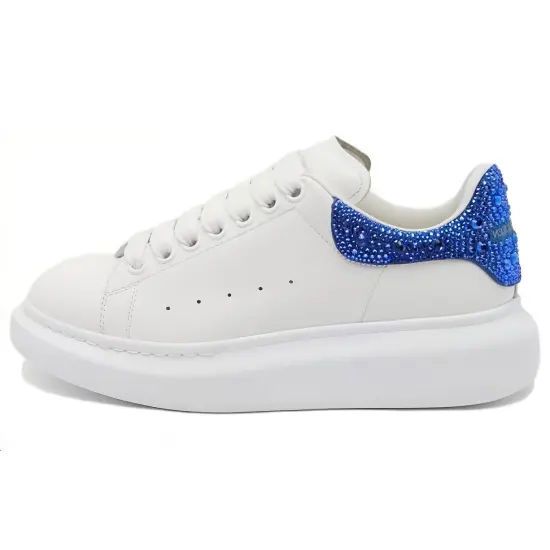 Alexander McQueen Oversized White Ultramarine Crystal Women's