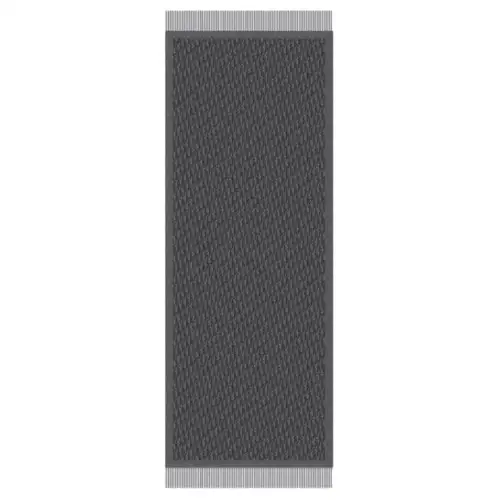 DIOR Mulberry Silk Scarves Men's Dark Gray
