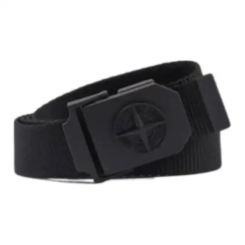 STONE ISLAND Compass Badge Sliding Fastened Belt