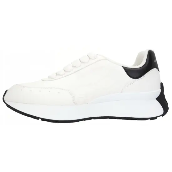 Alexander McQueen Sprint Runner White Black Women's