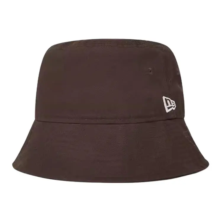 New Era Cotton Bucket Hats Unisex Brown