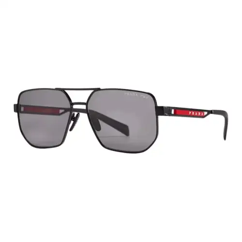 PRADA Rectangle frame Logo print Sunglasses