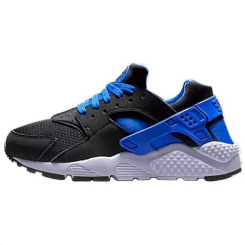 Nike Air Huarache Slip Resistant Abrasion Resistant Low top Casual Running Shoes Women's Blue