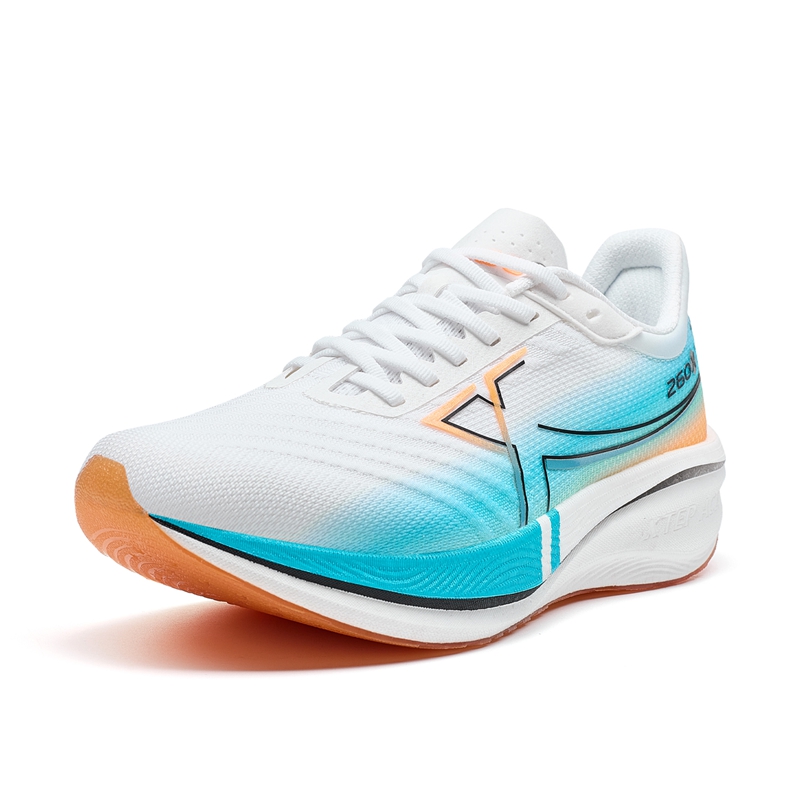 XTEP 260X 1.0 Cushioning Abrasion Resistant Breathable Support Rebound Low top Running Shoes Women's Le Mans Colorway