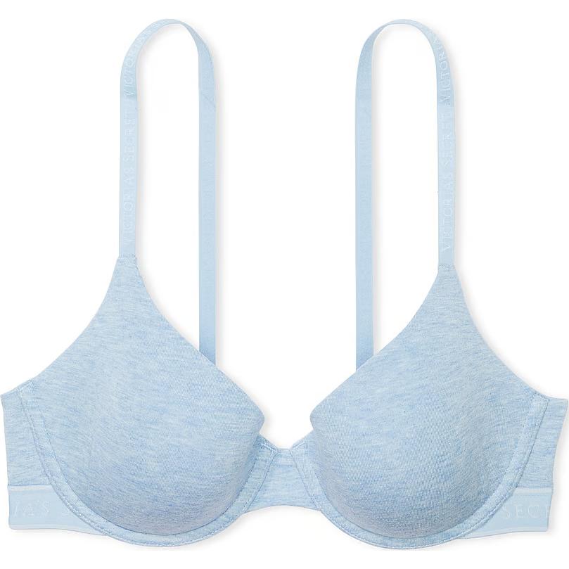 Женский бюстгальтер Victoria's Secret The T-shirt Demi Bra (голубой)
