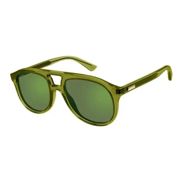 GUCCI Aviator Sunglasses Men's Green