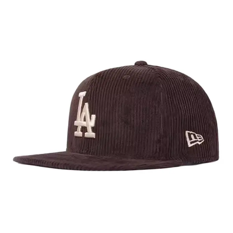 New Era Cotton Polyester Baseball Caps Unisex Brown