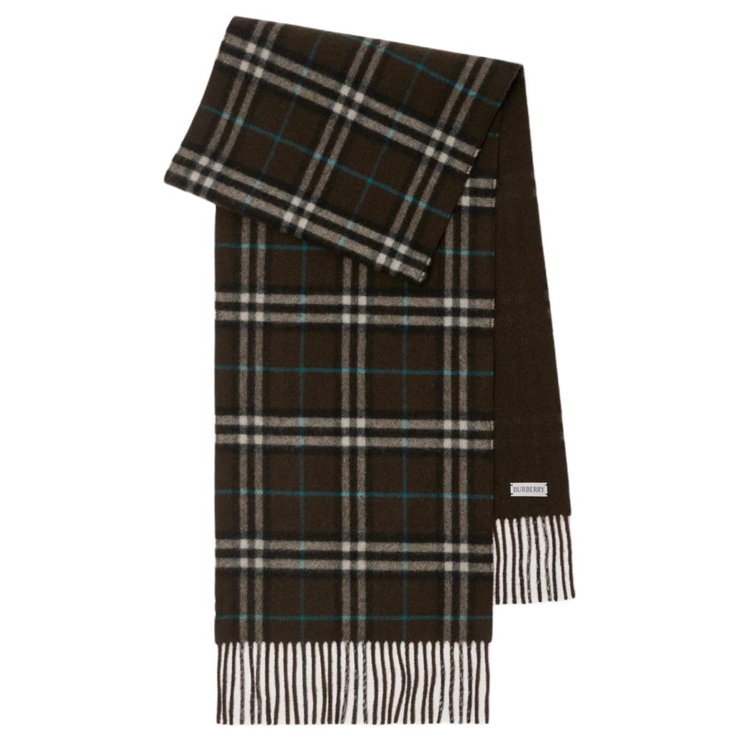 Женский шарф Burberry Burberry (темно-серый)