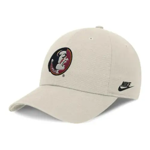 Nike Florida State Seminoles Legacy Club Swoosh Men's Nike Dri-FIT College Adjustable Hat