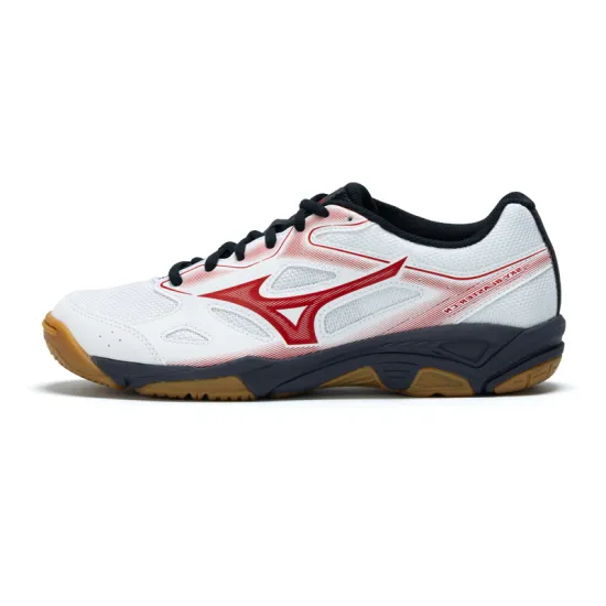 Mizuno Sky Blaster Badminton Shoes Unisex Low-Top White Black Red