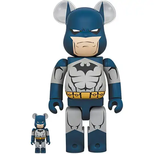 BE@RBRICK 400%100% Batman BATMAN HUSH Ver. Batman Silence Trendy Figure 7cm/28cm