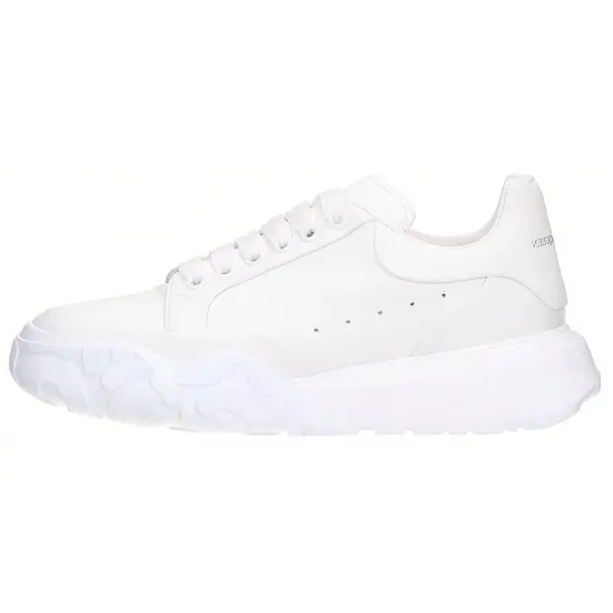 Alexander McQueen Court Trainer Casual Shoes Men Low-Top White