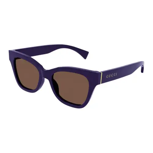 GUCCI Cat Eye Sunglasses Women's Purple