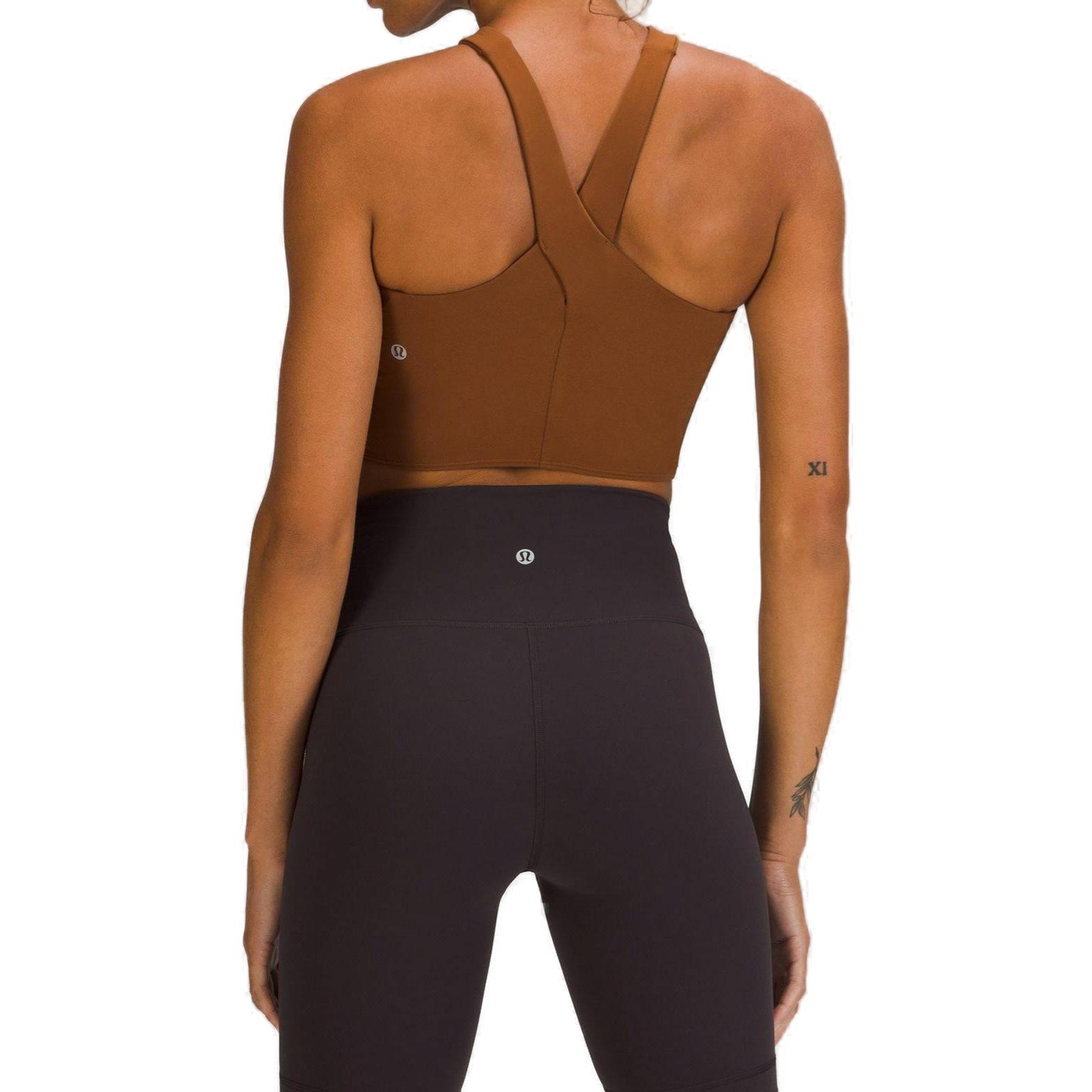 Lululemon Wrap Front Sports Underwear Women’s Copper Brown