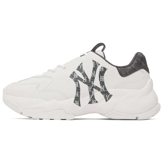 MLB Big Ball Chunky Chunky Sneakers Unisex Low Top White