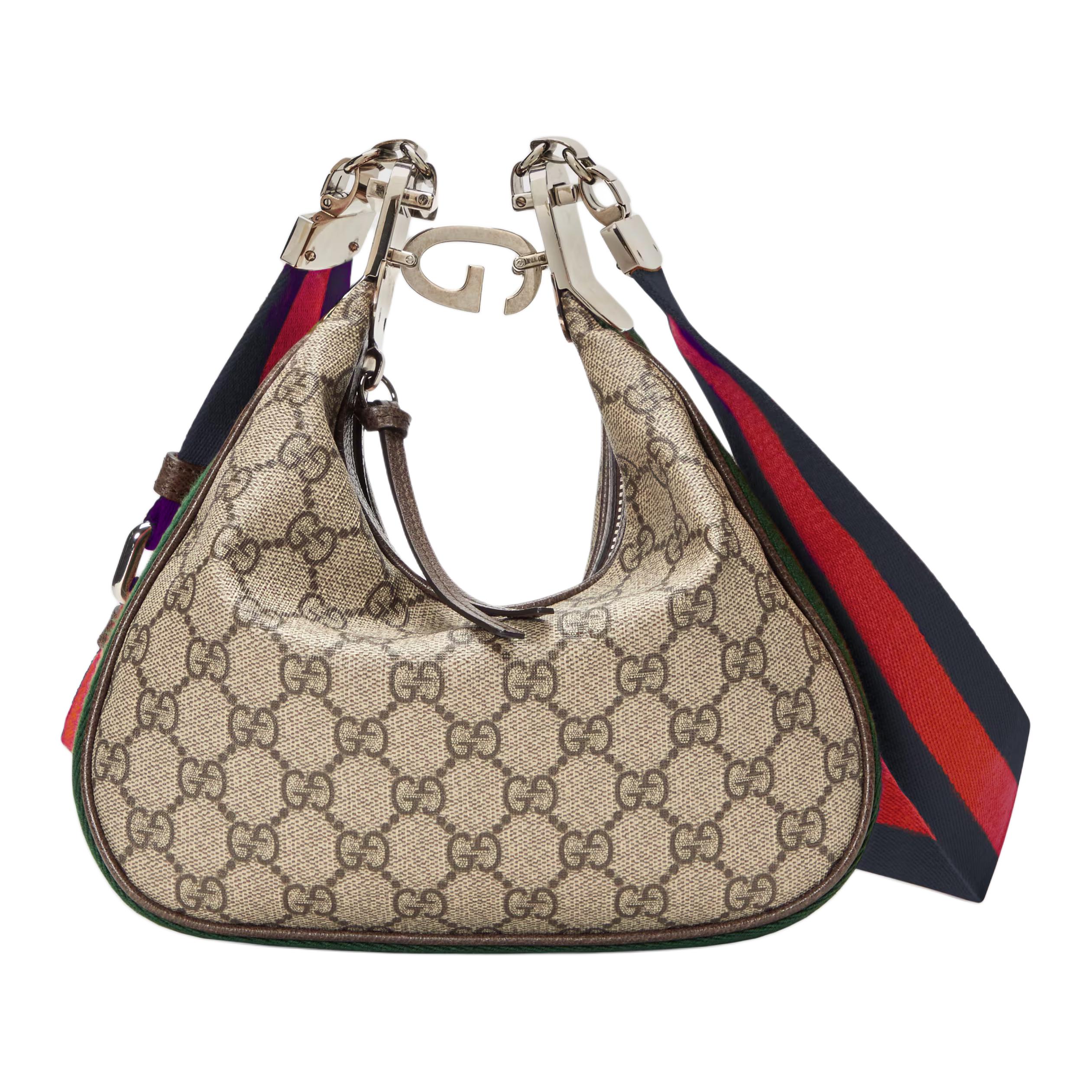 Женская сумка Gucci Attache (бежевая)