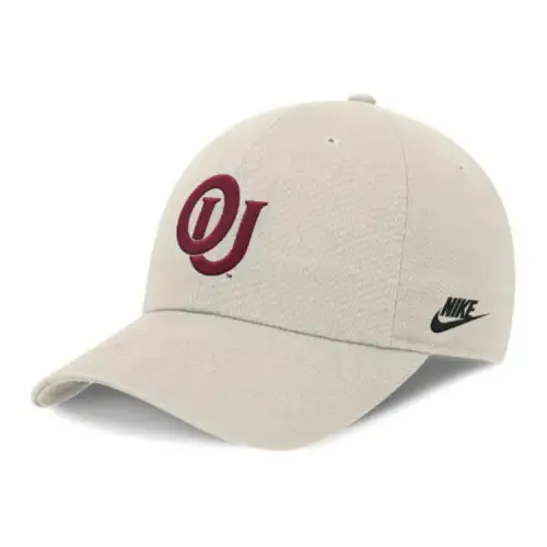 Nike Oklahoma Sooners Legacy Club Swoosh Men's Nike Dri-FIT College Adjustable Hat