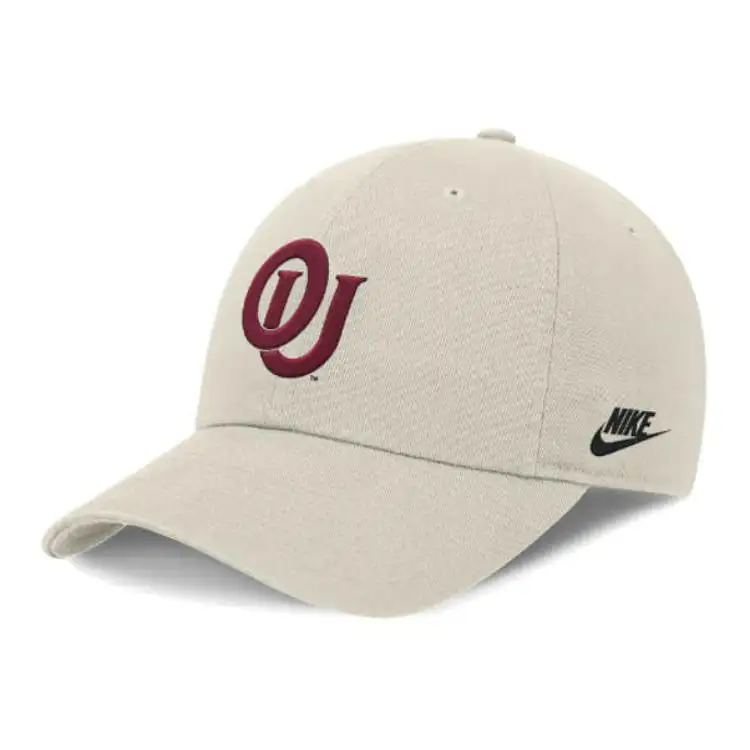 Nike Oklahoma Sooners Legacy Club Swoosh Men's Nike Dri-FIT College Adjustable Hat