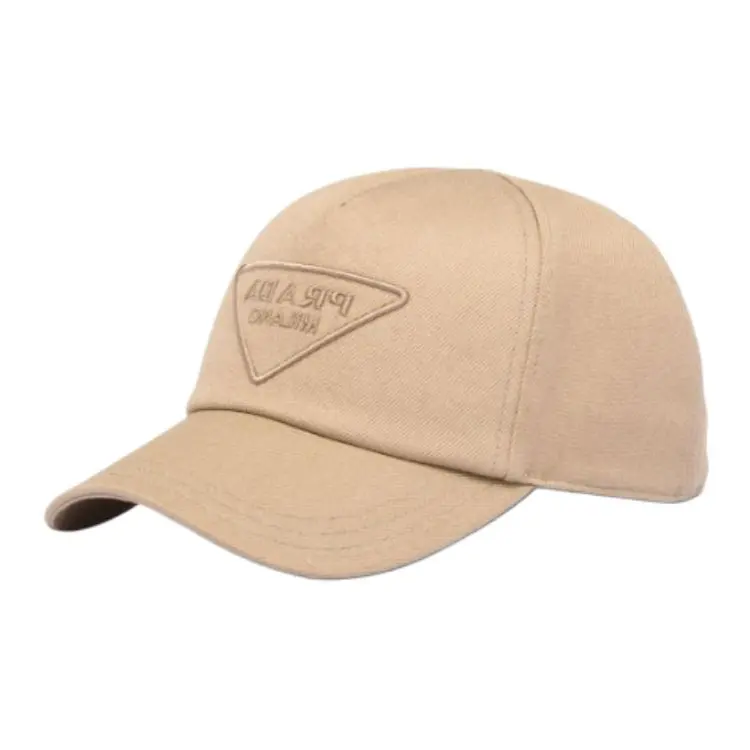 Prada 2020s Triangle-logo baseball cap