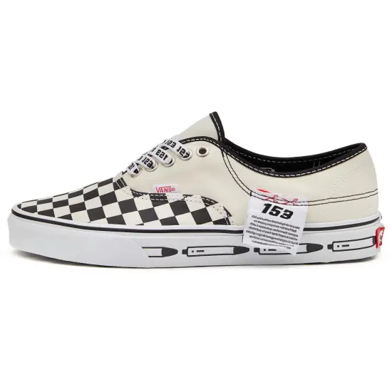 Vans Authentic Skateboarding Shoes Unisex Low-top Black/white