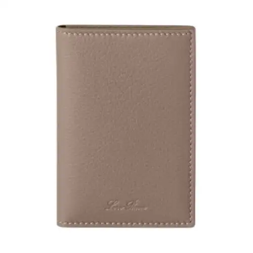 Loro Piana Calfskin Card Holder Men's Brown