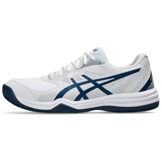 Asics Court Slide 3 Tennis Shoes Men Low-Top White/Gray Blue