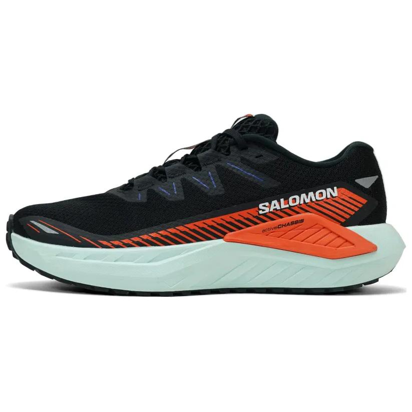 SALOMON Salomon DRX DEFY GRVL non-slip and wear-resistant low-top training running shoes for men, black and red