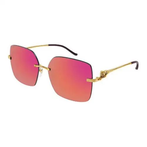Cartier Square Rimeless Sunglasses