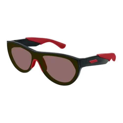 Bottega Veneta Injection molded Oval Sunglasses Unisex Black