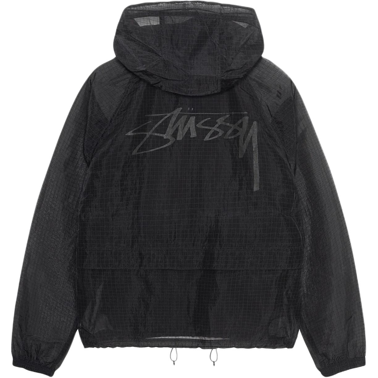 Куртка Stussy BEACH SHELL (черная)