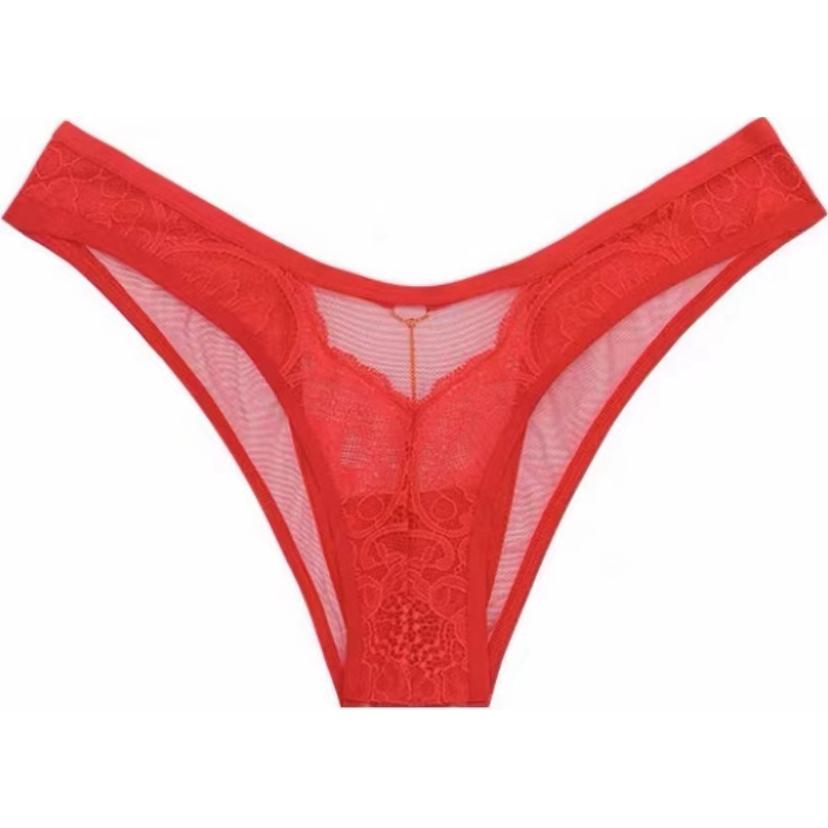 Женские трусы Victoria's Secret (красные)
