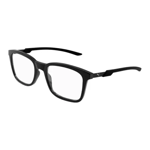 PUMA Acetate Square Eyeglass Frames Men's Black