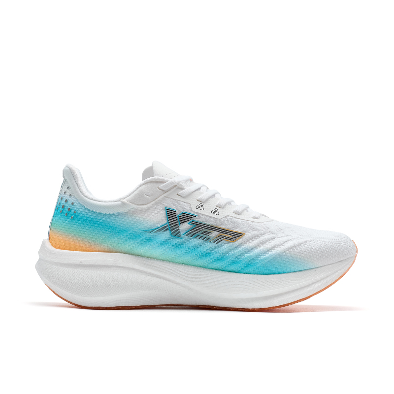 XTEP 260X 1.0 Cushioning Abrasion Resistant Breathable Support Rebound Low top Running Shoes Women's Le Mans Colorway