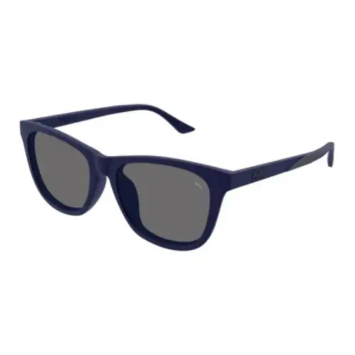 PUMA Injection Molded Rectangular Sunglasses Unisex Blue