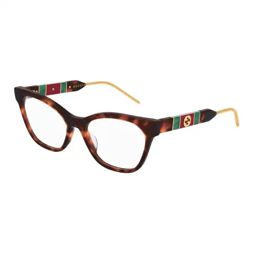 Gucci square logo glasses
