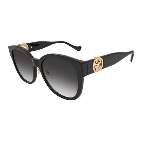 GUCCI Pre Owned 20's Round frame Sunglasses
