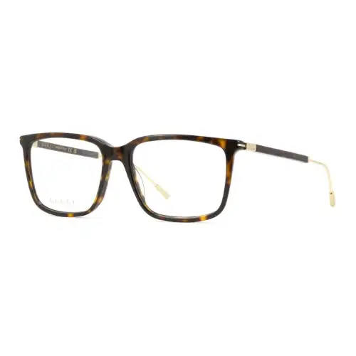 Gucci oversized-frame tortoiseshell glasses